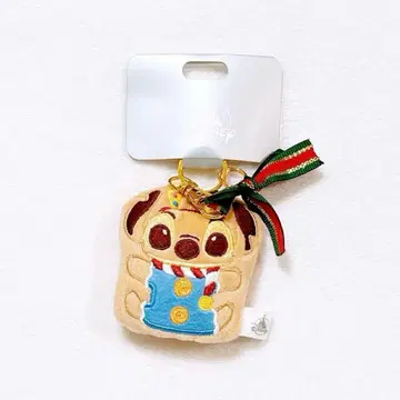 디즈니 스토어 스티치 쿠키 봉제 인형 키링