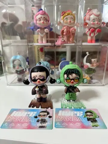 POP MART 팝마트 SKULLPANDA 2종 세트