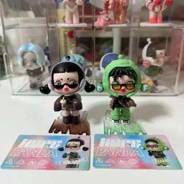 POP MART 팝마트 SKULLPANDA 2종 세트