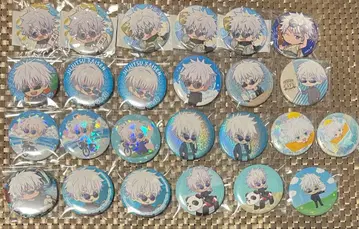 주술회전 고죠 사토루 미니 캐릭터 캔뱃지 세트