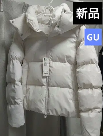 [ 미사용 새상품 ] GU 히트 패디드 블루종 WOMAN S 사이즈