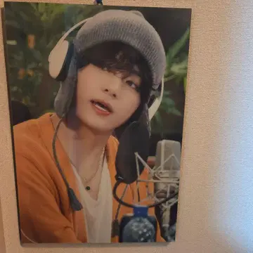 BTS 태태 마스터 액자 A3