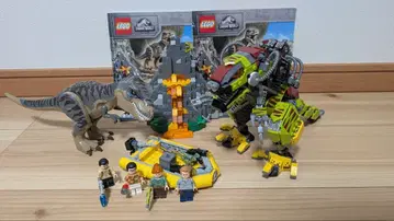 LEGO 75938 쥬라기 월드 T-렉스 vs 다이노메카의 싸움
