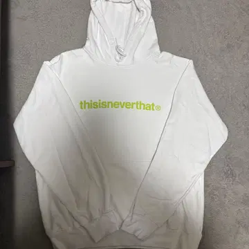 thisisneverthat 화이트 후드티 L 사이즈