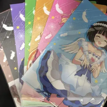 [ 미개봉 ] 금빛 모자이크 클리어 파일 세트 7종