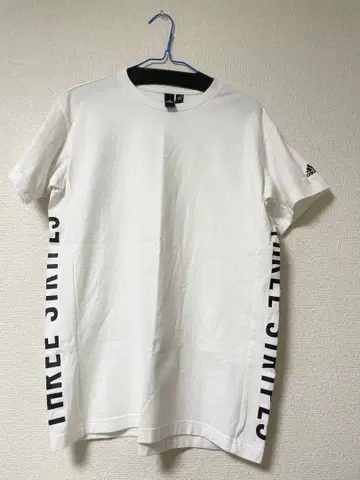 adidas 반팔 T셔츠 화이트 프리 사이즈