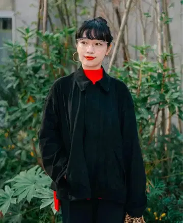 CITEN 스웨이드라이크 벌룬 자켓 M