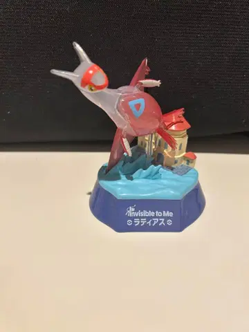 포켓몬 센터 라티아스 Invisible to Me 클리어 피규어