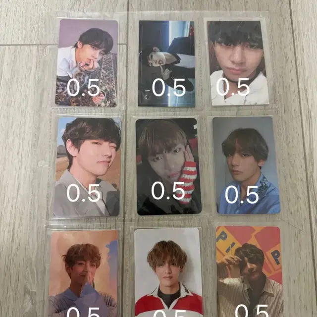 방탄소년단 뷔포카 판매합니다