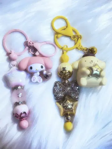 마이멜로디 & 폼폼푸딩 백참 세트