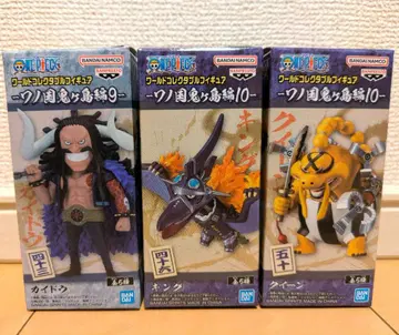 원피스 월드 컬렉터블 피규어 와노쿠니 오니가시마 편 3점 세트