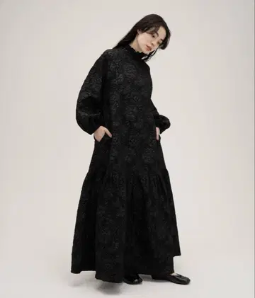 perna 세로 M/가로 S 올 패턴 롱 원피스