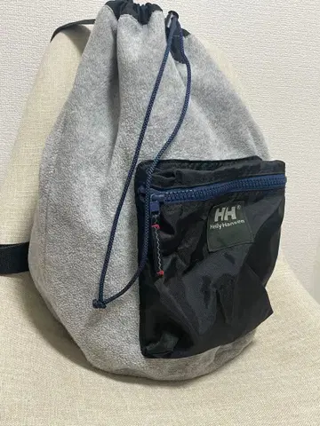 Helly Hansen 원 숄더백 그레이 플리스/블랙 포켓