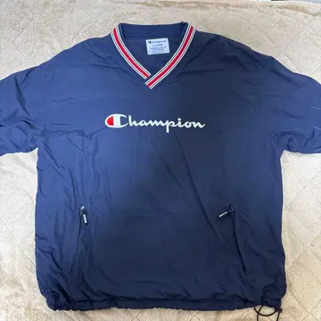 XLARGE x Champion 콜라보 나일론 자켓 V