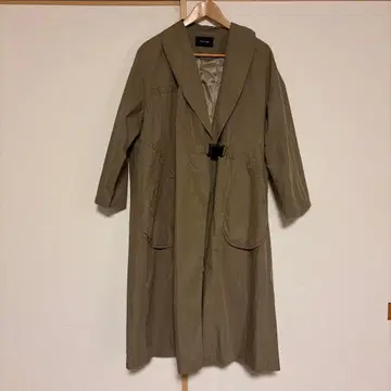 melange 멜란지 롱 코트