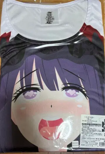 그 비스크 돌은 사랑을 한다 풀 그래픽 T셔츠 누루 여자