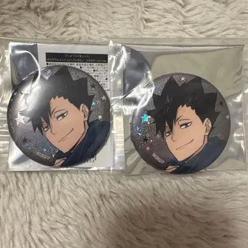 하이큐 코스모 월드 쿠로오 테츠로 캔뱃지