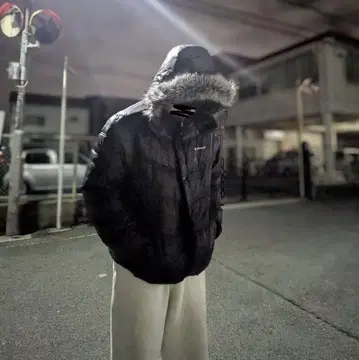 archive Real fur y2k 다운 자켓 헤이세이 갸루 남자