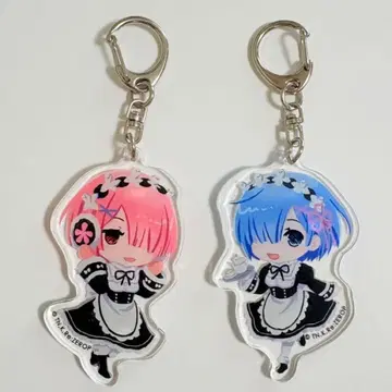 리제로 아크릴 키링 세트