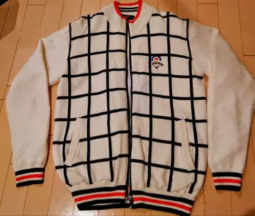 캘러웨이 Callaway 체크 무늬 니트 자켓 LL 사이즈