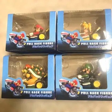 마리오 카트 풀백 피규어 세트