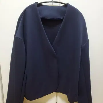 RIVE DROITE 노카라 자켓 네이비