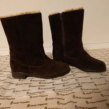 Hush Puppies OTSUKA 브라운 스웨이드 부츠