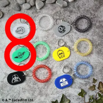 스타 워즈 락카 키링 컬렉션 2개 세트