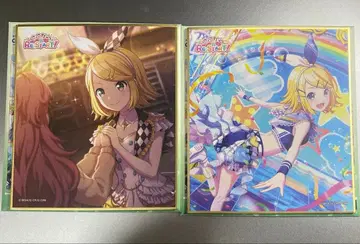 린 색지 4C 2매 세트