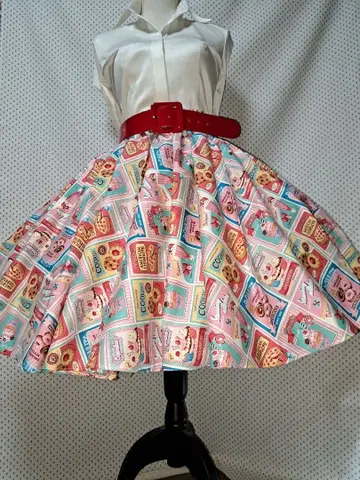 서큘러 스커트 (전체 원)