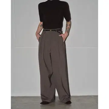 TODAYFUL 더블턱 스무스 트라우저