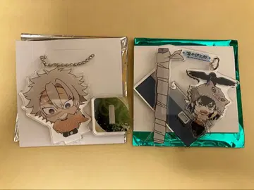 귀멸의 칼날 세가 콜라보 카페 타이야키 아크릴 키링