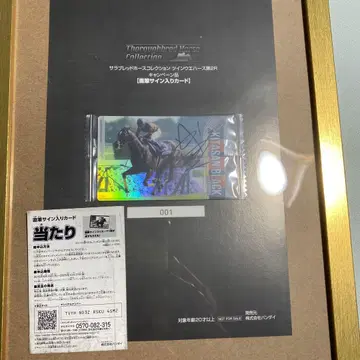 서러브레드 호스 컬렉션 사인 포함 카드 001