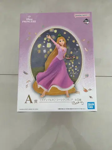 제일복권 반다이 드림 인 컬러 라푼젤 A상 장면 피규어