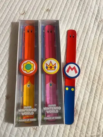 슈퍼 닌텐도 월드 파워업 밴드 3개 세트