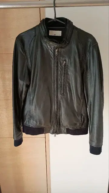 HARE 가죽 자켓 블랙 라이더스