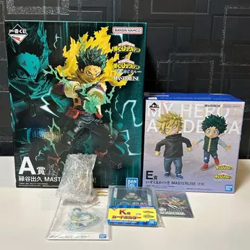 나의 히어로 아카데미아 피규어 세트 바쿠고 카츠키 미도리야 이즈쿠