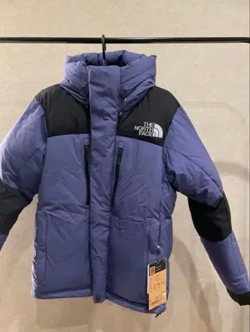 THE NORTH FACE 후드 부착 다운 자켓 퍼플