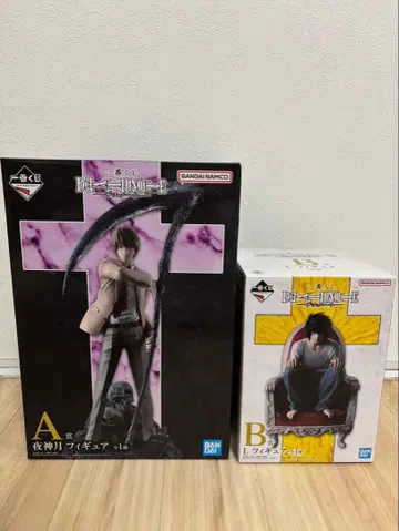 [ 데스노트 ] A상 야가미 라이토 피규어 & B상 L 피규어