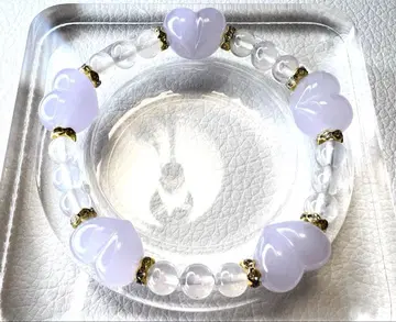 플로라이트 하트 스콜라이트 팔찌