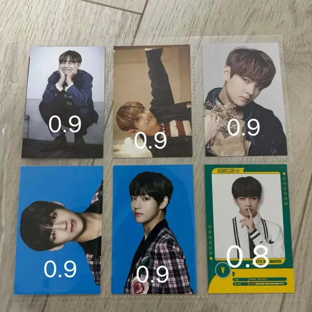 방탄소년단 뷔 포카