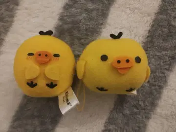 키이로이토리 페이스 마스코트 2개 묶음 판매