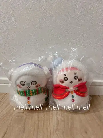 치이카와 에니마이 복권 마스코트 2점