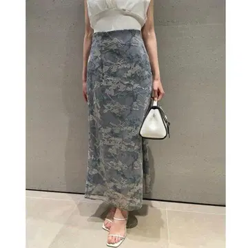 스나이델 샤이니 내로우 스커트