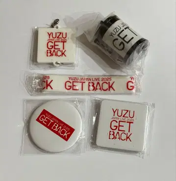 유즈 가챠 JAPAN LIVE 2025 GET BACK 미개봉 새상품