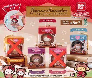 산리오 캐릭터 미니어처 피규어