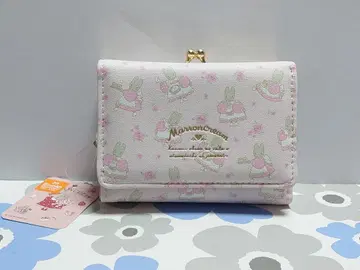 마롱크림 삼단 접이식 지갑