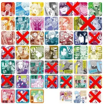 괴수 8호 원화전 아트 코스터 묶음 판매