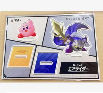 새상품 커비의 에어 라이더 애니메이트 특전 아크릴 스탠드 메타나이트