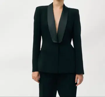 ZARA 테일러드 자켓 블랙 M